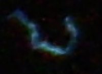 Blue String-type Anomaly